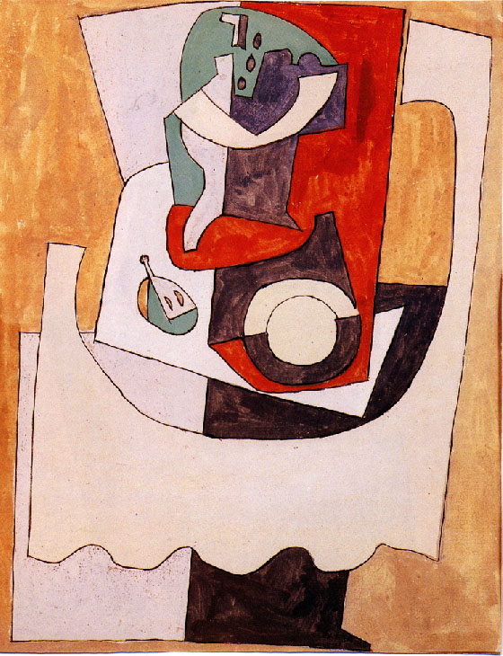 Picasso Still Life with Guitar 1920